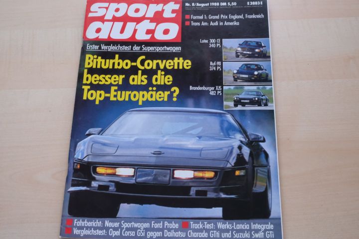 Sport Auto 08/1988